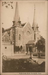 Katholieks Kerk Soerabaia Java Surabaya, Indonesia Southeast Asia Postcard Postcard Postcard