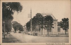 Railroad Station Postcard