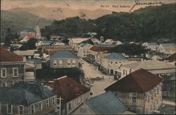 Port Antonio (general view) Jamaica Postcard Postcard Postcard