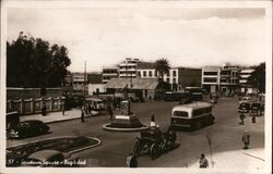 Saadoun Square Baghdad Iraq Middle East Postcard Postcard Postcard