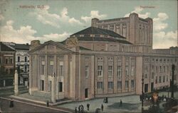 Stadttheater Kattowitz, Germany Postcard Postcard Postcard