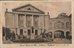 Kurort Baden bei Wien - Jubiläums-Stadttheater Postcard