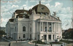 Stadttheater Graz, Austria Postcard Postcard Postcard