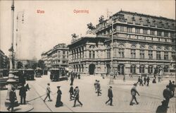 Opernring Postcard