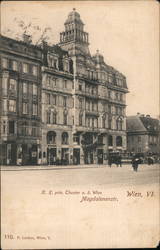 K. K. priv. Theater a. d. Wien Magdalenenstr. Vienna, Austria Postcard Postcard Postcard