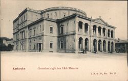 Grossherzogliches Hof-Theater Postcard