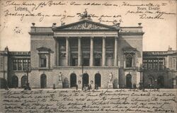 Neues Theater Leipzig, Germany Postcard Postcard Postcard