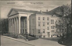 Herzogl. Hoftheater Meiningen, Germany Postcard Postcard Postcard