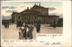 Das neue Prinzregententheater Munich, Germany Postcard Postcard Postcard