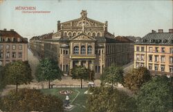 München - Gärtnerplatztheater Munich, Germany Postcard Postcard Postcard