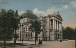 Grossherzogl. Hoftheater Oldenburg, Germany Postcard Postcard Postcard