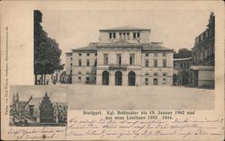 Kgl. Hoftheater (Neues Lusthaus) Stuttgart, Germany Postcard Postcard Postcard