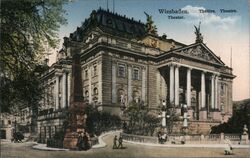 Wiesbaden Germany Postcard Postcard Postcard