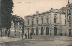 Teatro Real Madrid, Spain Postcard Postcard Postcard