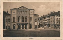 Theater mit Theaterplatz St. Gallen, Switzerland Postcard Postcard Postcard