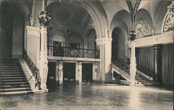 Grand Cercle d'Aix-les-Bains - Le Foyer du Theatre Postcard