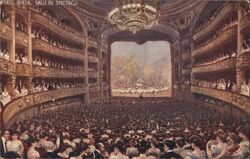 Opera - Salle de Spectacle Postcard