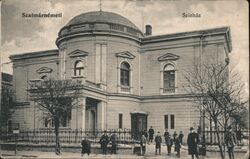 Szinhaz (Theater) Szatmarnemeti, Hungary Postcard Postcard Postcard