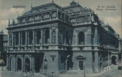 Hungarian State Opera House, Budapest, Hungary Postcard