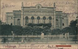 Szinhaz Theater Postcard