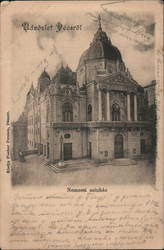 Greetings from Pecs - Municipal Theater Postcard