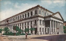 Degollado Theatre Guadalajara, Mexico Postcard Postcard Postcard