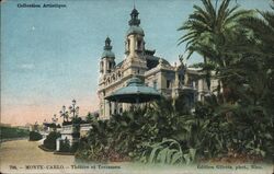 Theatre Terrasses, Monte-Carlo, Monaco Postcard