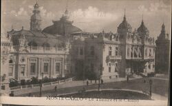 Monte Carlo - Le Theatre et le Casino Postcard