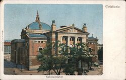 Christiania - Nationaltheatret Postcard