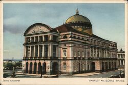 Teatro Amazonas Postcard