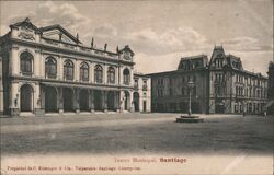 Teatro Municipal Postcard