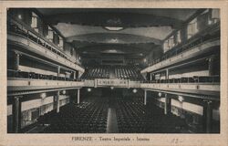 "Teatro Comunale di Firenze," Florence, Italy Postcard Postcard Postcard