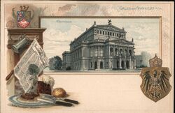 Opernhaus Postcard