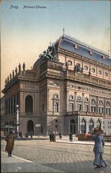 National Theater Prague, Czech Republic Postcard Postcard Postcard