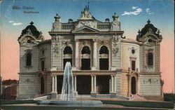 Mahr Ostrau Stadttheater Postcard