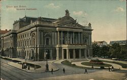 Deutsches Theater Brunn, Germany Postcard Postcard Postcard