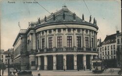 Anvers - Le Theatre Royal Antwerp, Belgium Postcard Postcard Postcard