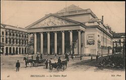 Royal Theatre of the Mint Brussels, Belgium Postcard Postcard Postcard