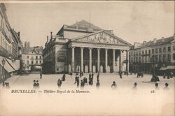 Théâtre Royal de la Monnaie" Postcard