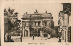 Noto Teatro Postcard