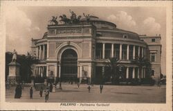 Teatro Politeama Palermo, Italy Postcard Postcard Postcard