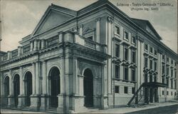 Teatro Comunale Maria Caniglia, Sulmona, Italy Postcard