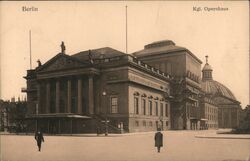 Kgl. Opernhaus Berlin, Germany Postcard Postcard Postcard