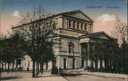 Darmstadt Hoftheater Germany. Postcard Postcard Postcard