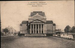 Municipal Theatre Duisburg, Germany Postcard Postcard Postcard