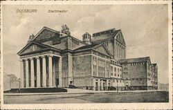 Stadttheater Duisburg, Germany Postcard Postcard Postcard