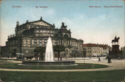 hotel bellevue kig johann monument city Postcard