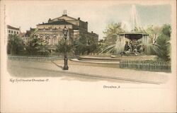 Kgl. Hoftheater Postcard