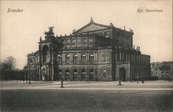 Dresden, Xgl. Opernhaus Germany Postcard Postcard Postcard