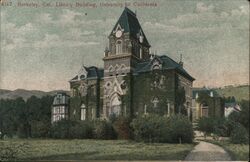 Library Building, University of California Postcard